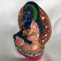 Medicine buddha Bhaisajyagura Statuette Colorful 12cm 