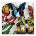 30 stuks plastic 3D grote vlinders 