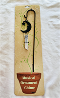 Nature's Melody MINI WINDGONG MAAN 45X8CM METAL  TUIN PLIG-IN