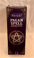 Satya incense sticks Pagan spell nett 6 packs of 20 sticks each 