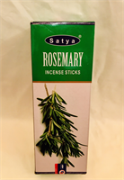 Satya incense sticks rosemary Nett 6 packs of 20 sticks each 